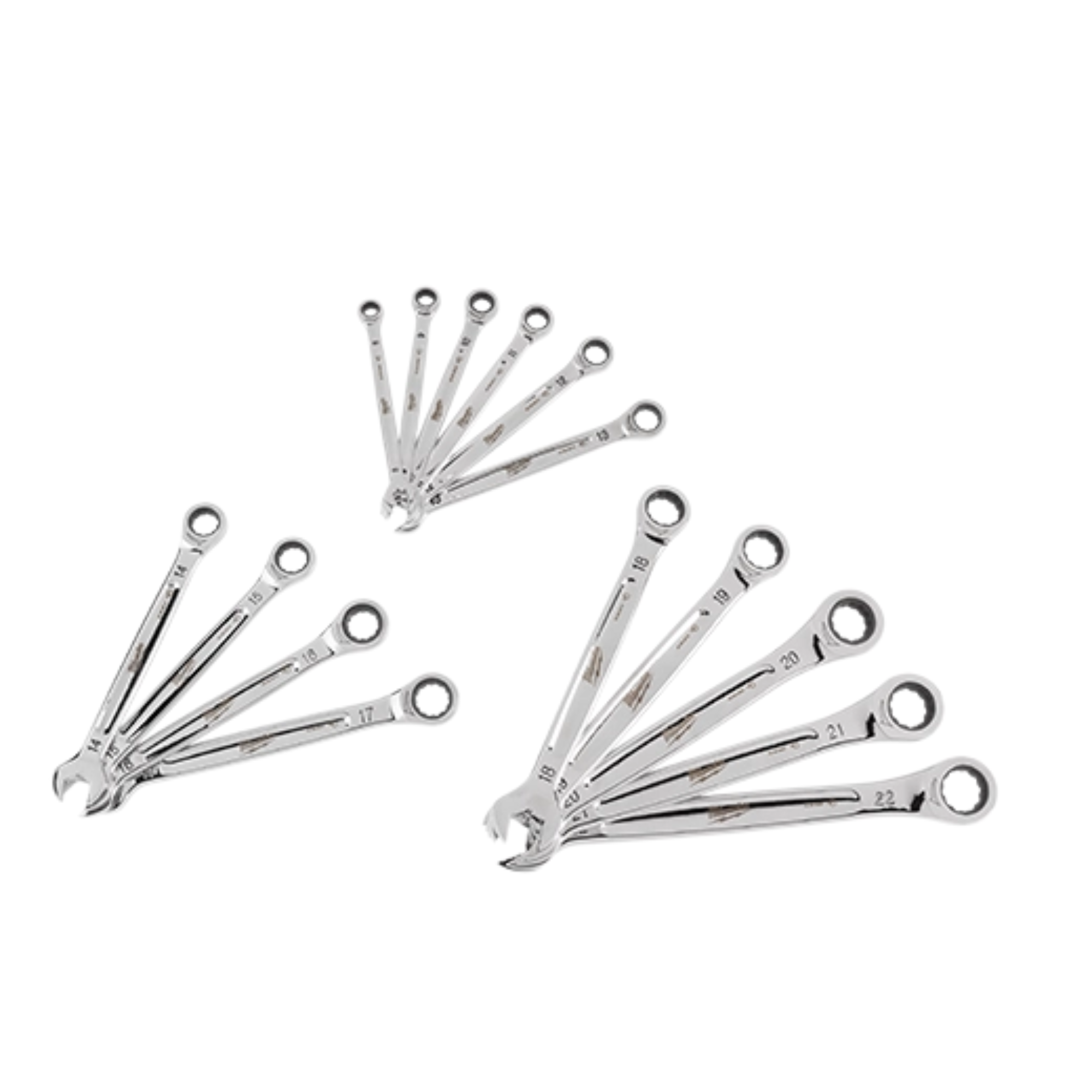 Milwaukee 15pc Ratcheting Combination Wrench Set  from Columbia Safety